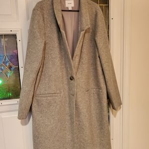 Relaxed Soft-Brushed Long-Line Coat - XXL Tall